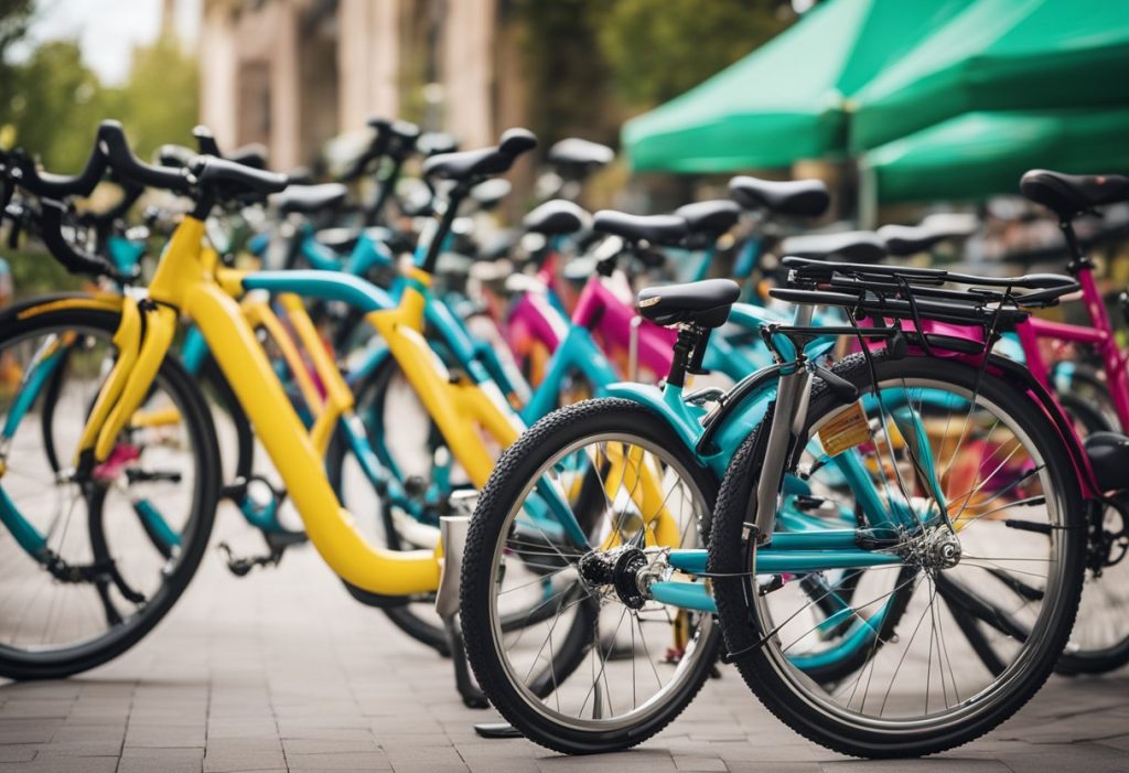 escolha de bicicletas