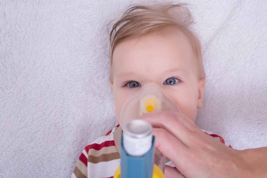 nebulização para bebê